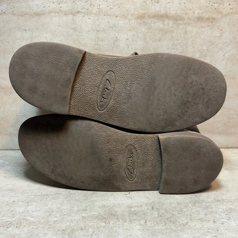 Clarks‎ Bushacre 2 Mens 7 Beeswax Brown Leather Chukka Desert Boots 26106562